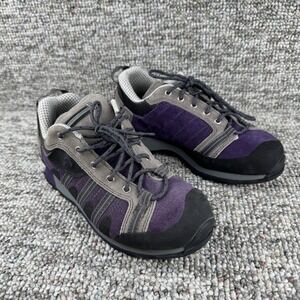 Boreal Aztec Shoes Mens 6 Approach Trainers Trail Hiking Vibram Soles Purple